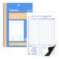 Blueline Carbon Time Sheet, 100 sheets, 5-3/8" x 8", Bilingual