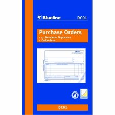 Blueline Purchase Order Books, 8 1/2" x 11"