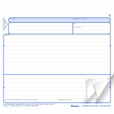 Blueline Inter-Office Speedy Memo Form