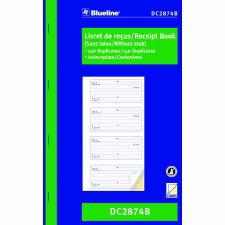Blueline Carbonless Receipt Book