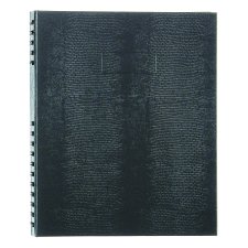 Blueline® NotePro Notebook, Ruled, 10-3/4" x 8", 150pgs, Cool Grey