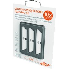 Dentec Slice Replacement Blades, Rounded, 3/pkg