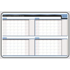 Day-Timer Planning Board, 4-Month, 24" x 36", Bilingual