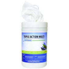 Dustbane Triple Action Multi Cleaner, Degreaser & Disinfectant Wipes, 7� x 8�, 120/pkg