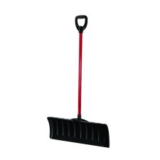 ERA® Infinity Pusher Shovel, 26" x 11", Red/Black