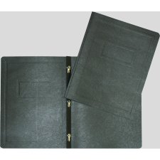Hilroy Panel & Border Report Cover, 11-1/2" x 9-1/8", Black