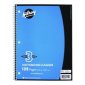 Hilroy 3-Subject Notebook, 10-1/2" x 8", 108 Pages, Light Blue