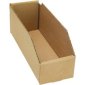 Mitchel Lincoln Deep Corrugated Parts Bin, 3-3/4" x 11-1/4" x 4-1/2", Beige
