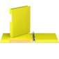 Davis Group Essential 2300 Angle D-Ring Binder, 1", Yellow