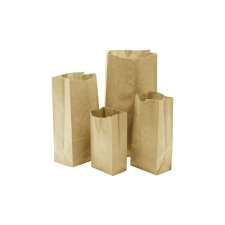 Sacs Frontenac Paper Bags, 6" x 12-1/2", Brown Kraft, 500/cs