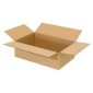 Kraft Corrugated Shipping Boxes, 6"W x 6"D x 2"H, 25/pkg