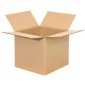 Kraft Corrugated Shipping Boxes, 9"W x 9"D x 9"H, 25/pkg