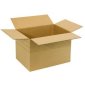 Kraft Multi Depth Corrugated Shipping Boxes, 18" x 12" x 6", 25/pkg