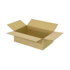 Kraft Corrugated Shipping Boxes, 12" x 12" x 4", 25/pkg