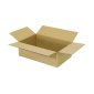 Kraft Corrugated Shipping Boxes, 12" x 12" x 4", 25/pkg