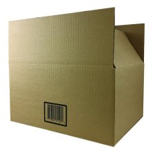 Kraft Corrugated Shipping Boxes, 11-3/4" x 8-3/4" x 4-3/4", 25/pkg