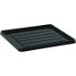 Storex Boot Tray, 11" x 12", Black