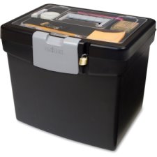 Storex File Box with Top Organizer