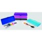 Storex&reg; Stretch Pencil Box, Assorted Colours