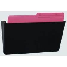 Storex® Wall Files, Letter, Black, 2/pkg