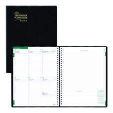 Blueline® Timanager® Planifi-Action® Weekly Planner, 11" x 8-1/2", Bilingual, Black