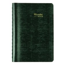 Brownline® Essential Daily Diary, 8" x 5", Green