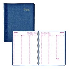 Brownline® Essential Weekly Diary, 11" x 8-1/2", Blue