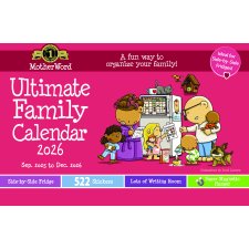 MotherWord® Mom's Ultimate Family Fridge Calendar, 15" x 9-1/2"