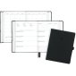 AT-A-GLANCE&reg; Foundation Undated Weekly/Monthly Planner, 8-1/2" x 6-3/4", Black