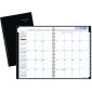 AT-A-GLANCE® Premiere Monthly Planner, 11" x 7-7/8", Bilingual, Black