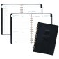 AT-A-GLANCE® Signature Collection Weekly/Monthly Planner, 8-1/2" x 6", Bilingual, Black