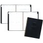 AT-A-GLANCE® Signature Collection Weekly/Monthly Planner, 11-1/4" x 9", Bilingual, Black