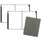 AT-A-GLANCE&reg; Signature Collection Weekly/Monthly Planner, 11-1/4" x 9", Bilingual, Grey