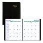Blueline&reg; Essential Monthly Diary, 9-1/4" x 7-1/4", Bilingual, Black