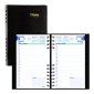 Blueline® CoilPro Daily Diary, 8" x 5", Bilingual, Black