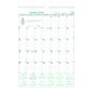 Brownline® EcoLogix® Monthly Wall Calendar, 12" x 17"