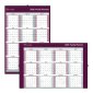 Brownline® Laminated Wall Calendar, 32" x 48"