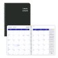 Blueline® DuraGlobe Monthly Planner, 8-7/8" x 7-1/8", Bilingual, Black