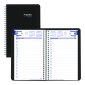 Blueline&reg; Essential Daily Diary, 8" x 5", Bilingual, Black