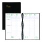 Blueline® Timanager® Weekly Planner, 9-1/6" x 5-7/8", Black