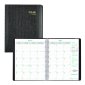 Brownline&reg; EcoLogix&reg; Monthly Planner, 11" x 8-1/2", Black