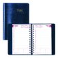 Brownline® Essential Daily Diary, 8" x 5", Blue