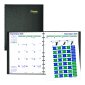 Blueline® MiracleBind CoilPro Monthly Planner, 11" x 9-1/16", Bilingual, Black