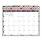 Blueline® Monthly Wall Calendar, 15" x 12", Bilingual, Tiles