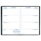 Quo Vadis SapaX Freeport Weekly Pocket Diary, 5-1/2" x 3-1/2", French, Black