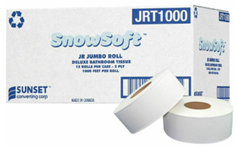 Snow Soft Jumbo Roll Bathroom Tissue - 3.3" Core