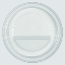 Genuine Joe Ripple Cups Lids, White, 50/pkg