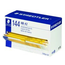 Staedtler Woodcased #2 HB Pencils, 144/box