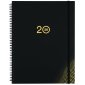 Basics&reg; Weekly Diary, 11" x 8-1/2", Bilingual, Black