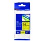 Brother P-Touch TZe Tape, 1-1/2", Black on Yellow